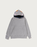 COLOR CAMO SHARK PULLOVER HOODIE MENS
