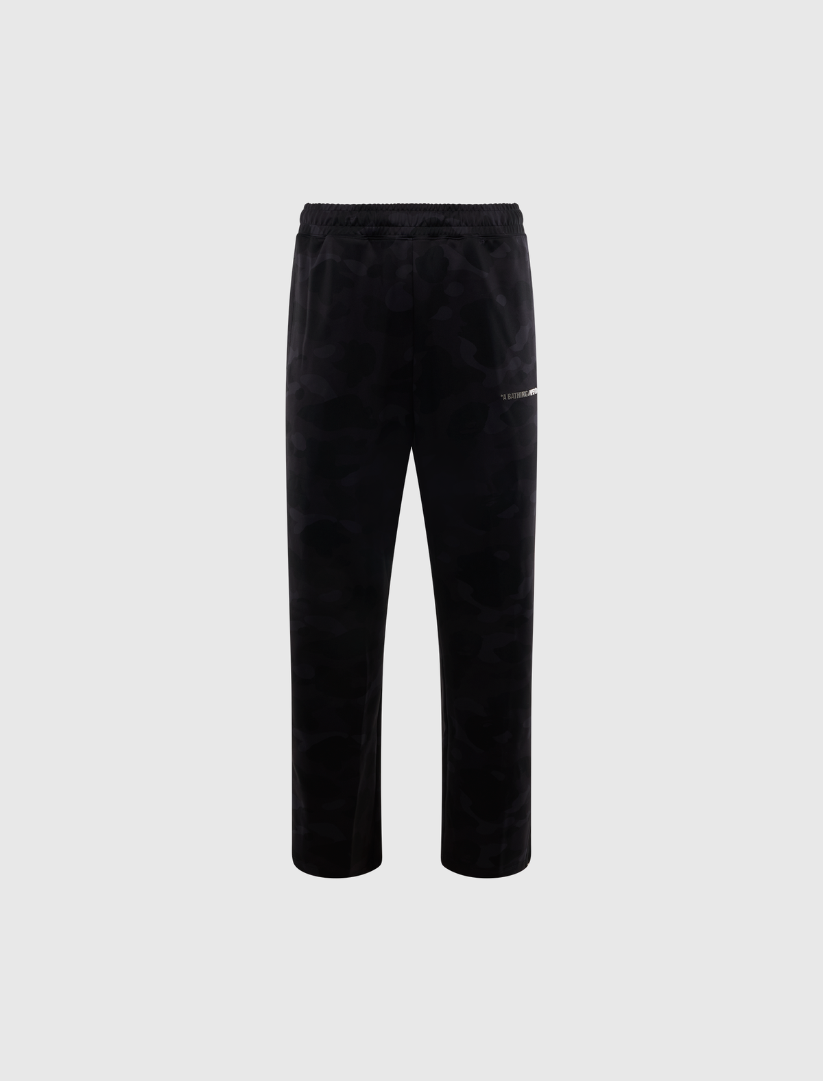 COLOR CAMO METAL LOGO RELAXED FIT TRACK SWEAT PANTS