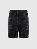 COLOR CAMO METAL APE HEAD RELAXED FIT SWEAT SHORTS