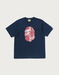 PAISLEY PATTERN APE HEAD TEE MENS