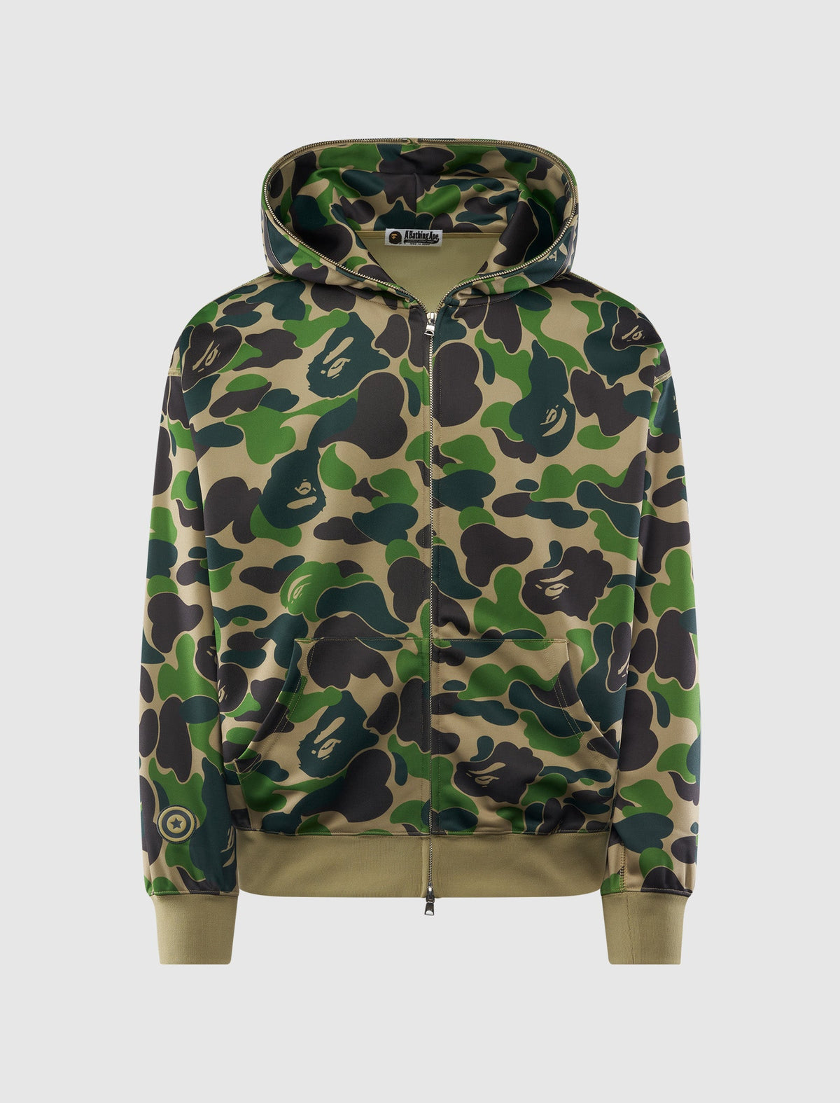 CAMO RAYON HOODIE