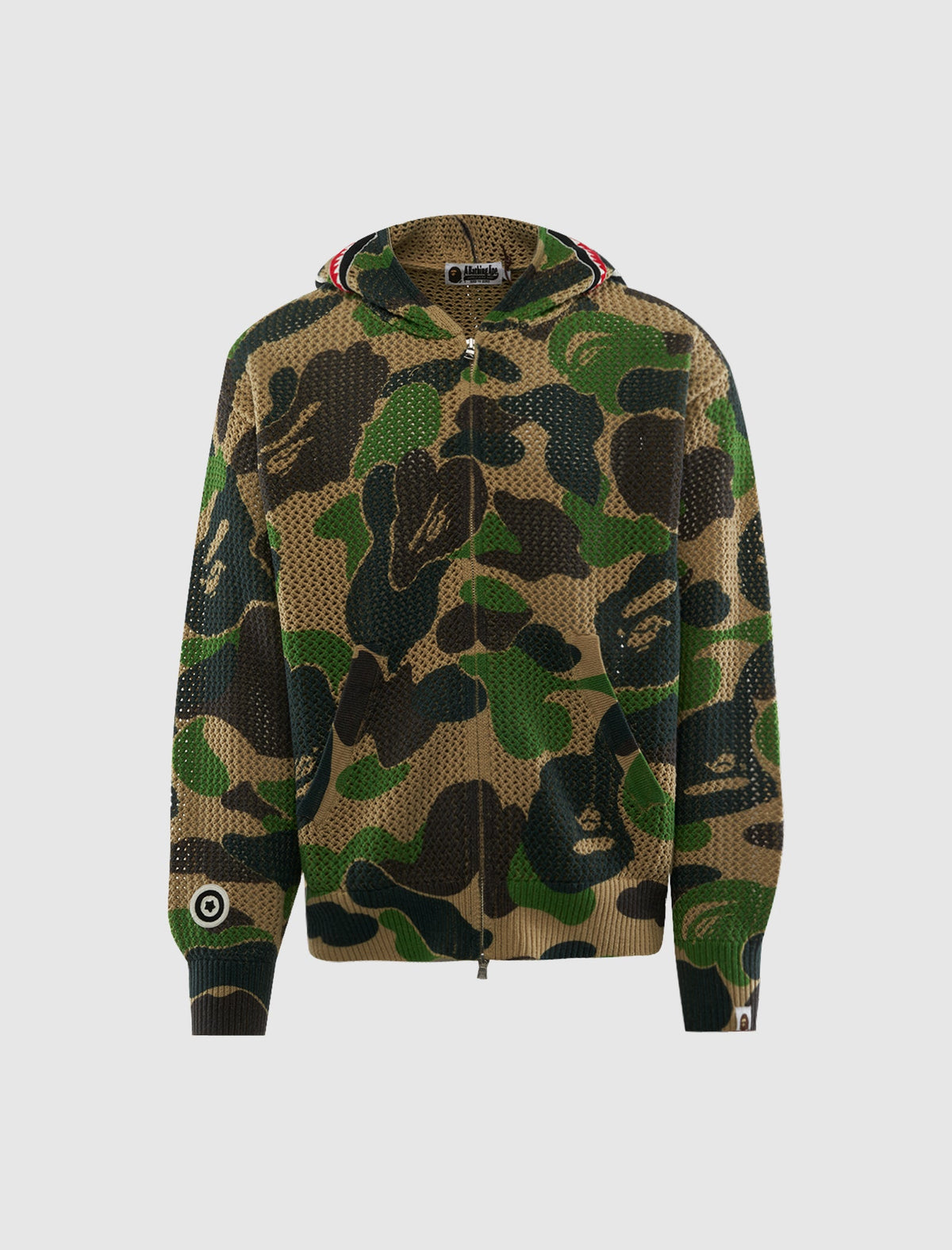 CAMO CROCHET HOODIE
