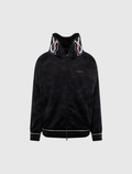 COLOR CAMO SHARK RELAXED FIT HOODIE TRACK JACKET