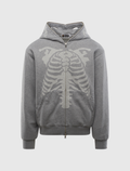 SKELETON SHARK FULL ZIP HOODIE