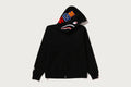 SHARK FULL ZIP HOODIE MENS