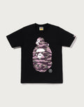 TIGER CAMO MILO ON BIG APE TEE LADIES