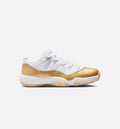 Air Jordan 11 Retro Low Mothers Day Womens Lifestyle Shoe - White/Metallic Gold/Team Gold Free Shipping