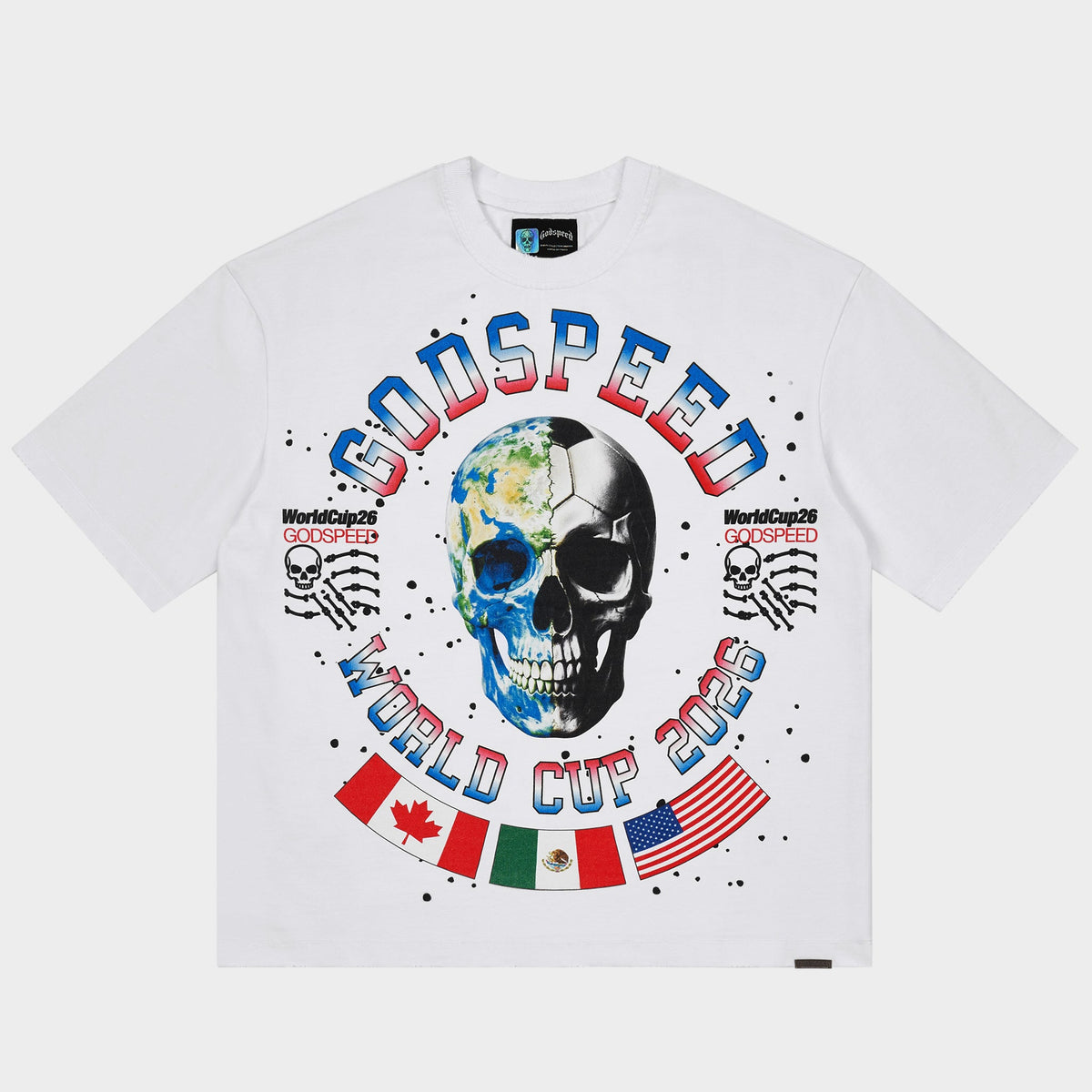 Planet Fútbol T-shirt (White)
