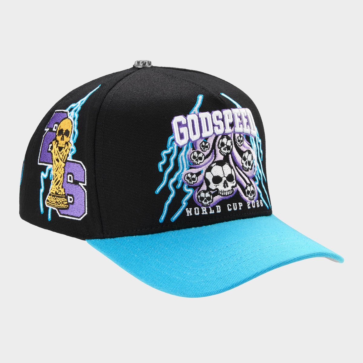 '26 GSWC Voltage Hat (Black/Aqua)