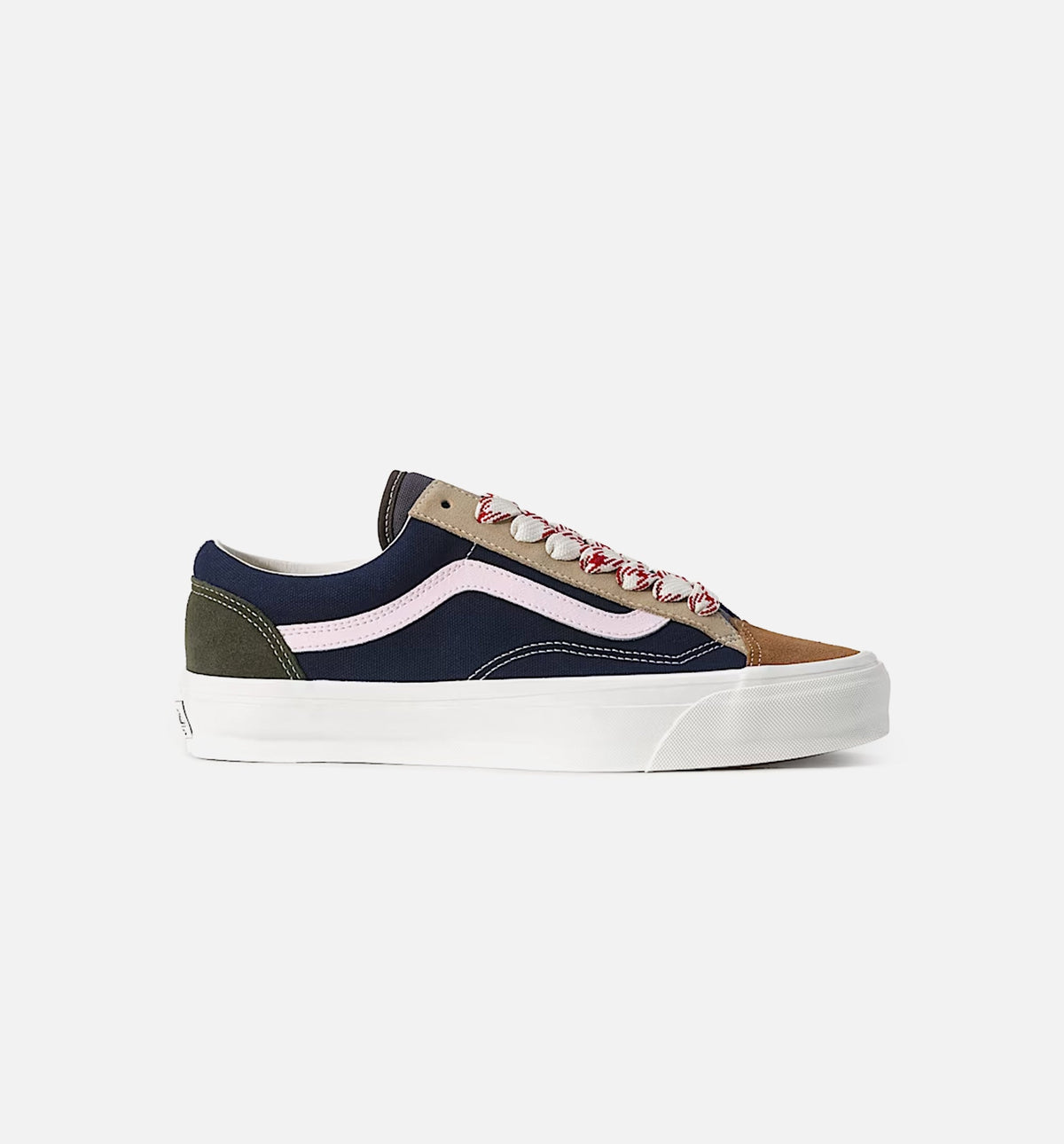 LX Old Skool 36 Retro Block Mens Lifestyle Shoe - Color Block Green/Brown/Blue