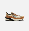 990v6 Made in USA Mens Lifestyle Shoe - Sepia Orange