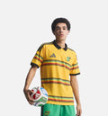 Jamaica 26 X Bob Marley Home Authentic Mens Jersey - Bold Gold