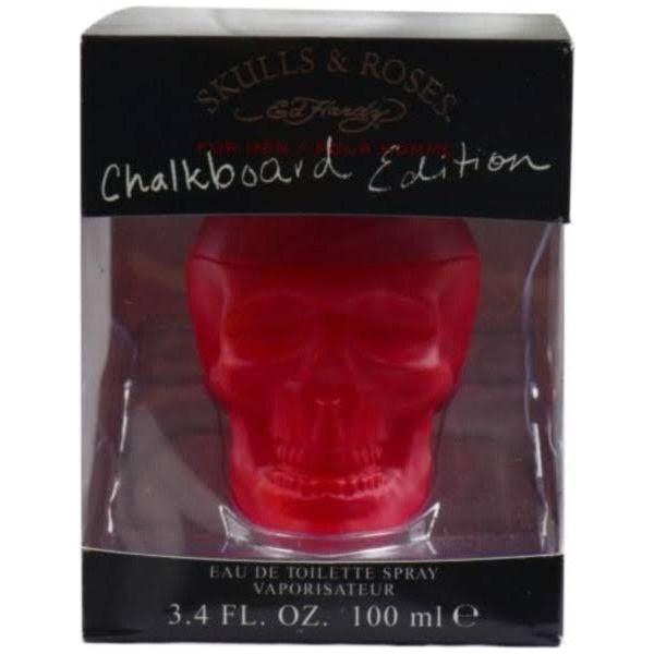 Christian Audigier Ed Hardy Skulls And Roses Chalkboard EDT 3.3/3.4 oz Men