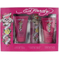 Ed Hardy Love Kills Slowly 3 pcs Gift Set By Christian Audigier for Women