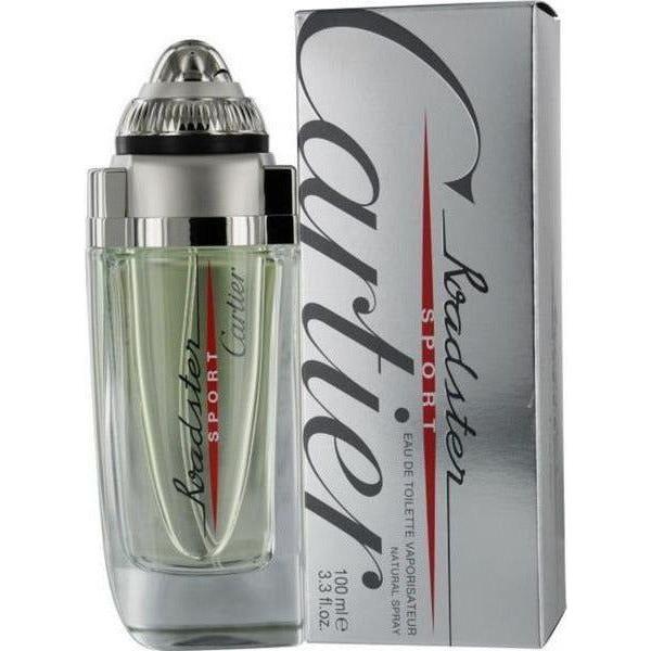 ROADSTER SPORT by CARTIER Cologne 3.4 oz Spray for Men 3.3 oz edt NEW IN BOX