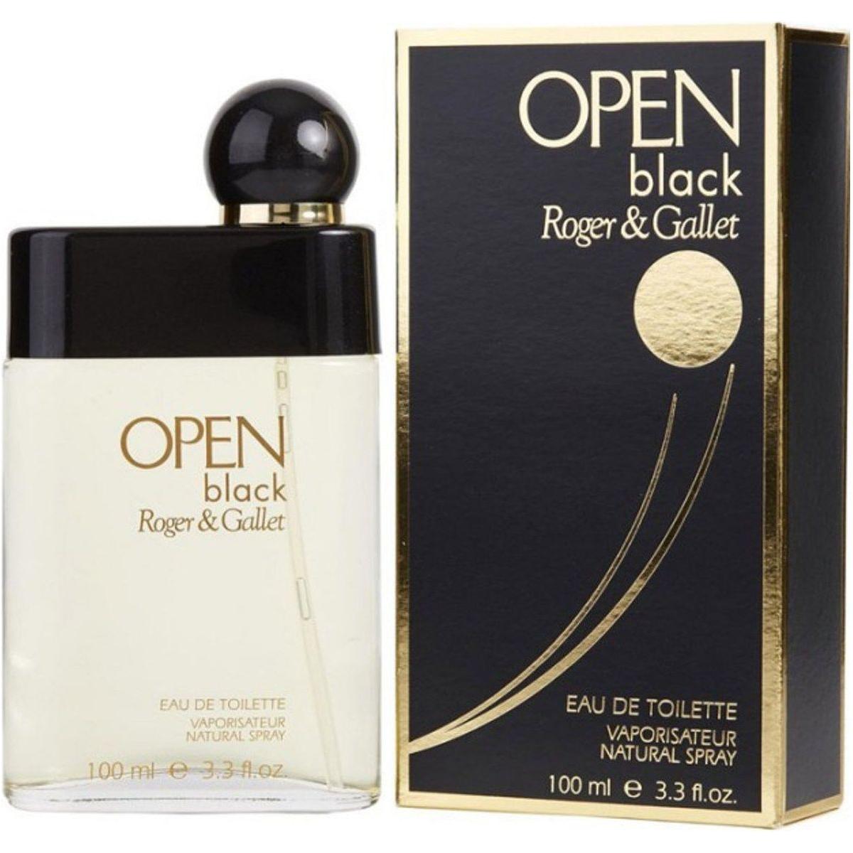 Open Black By Roger & Gallet cologne for men EDT 3.3 / 3.4 oz New in Box