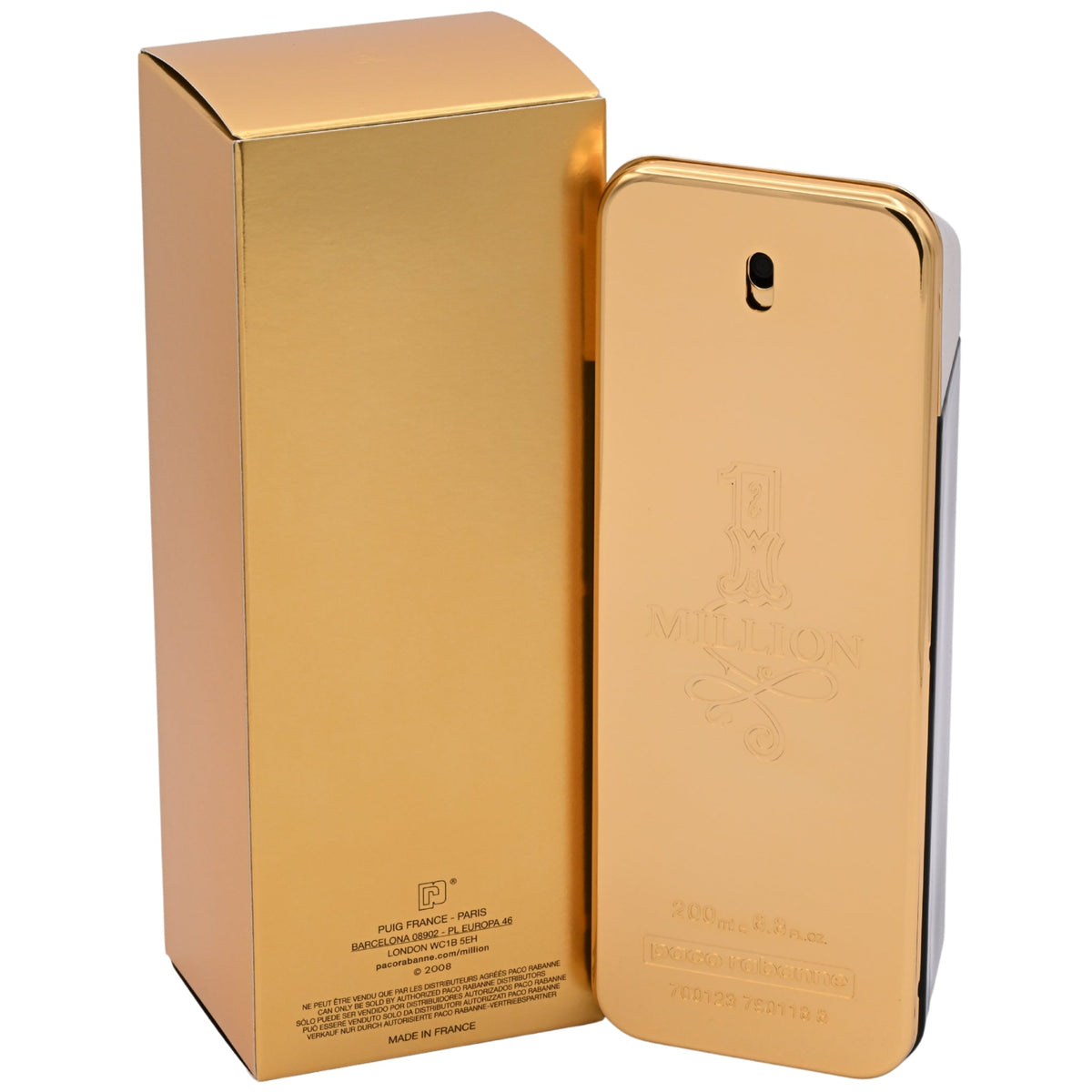 1 MILLION by Paco Rabanne cologne for men EDT 6.8 oz New in Box