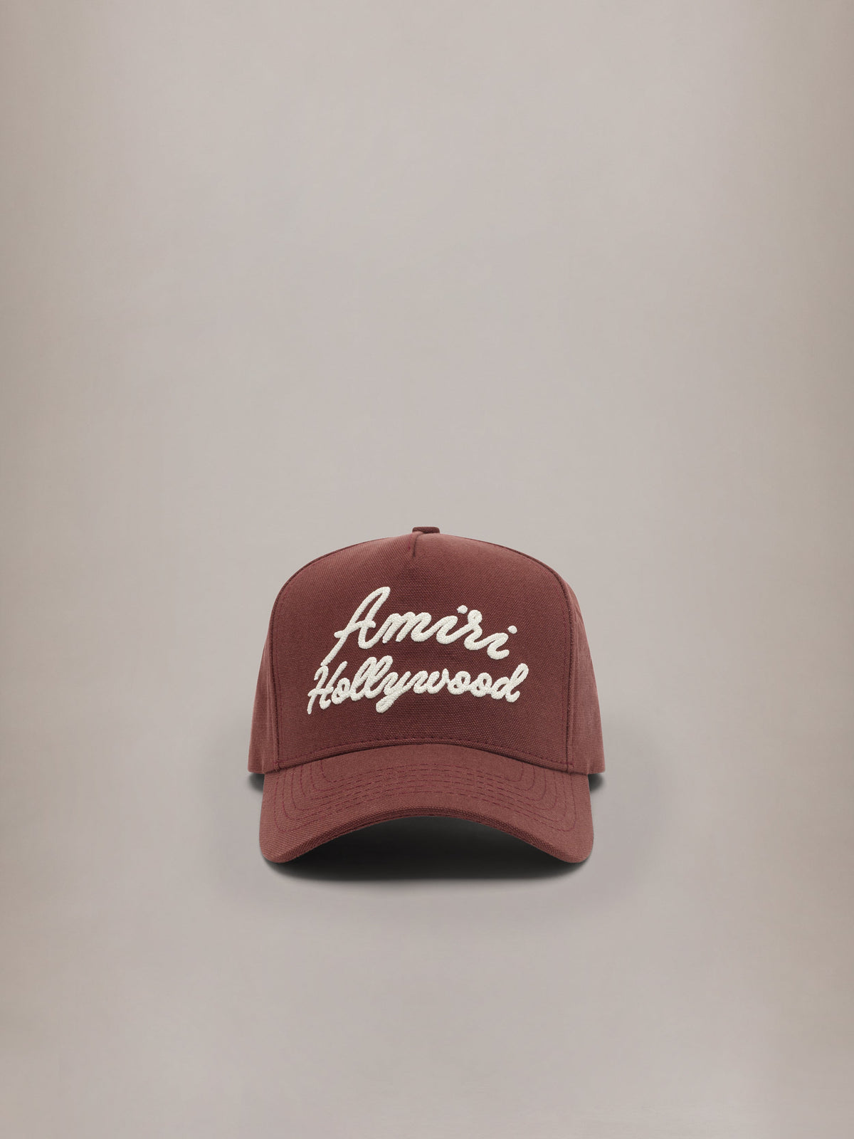 AMIRI HOLLYWOOD CANVAS HAT - Plum