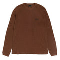 Stussy Raglan Thermal Basic Stock (Brown)