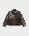 Leather Garage Jacket