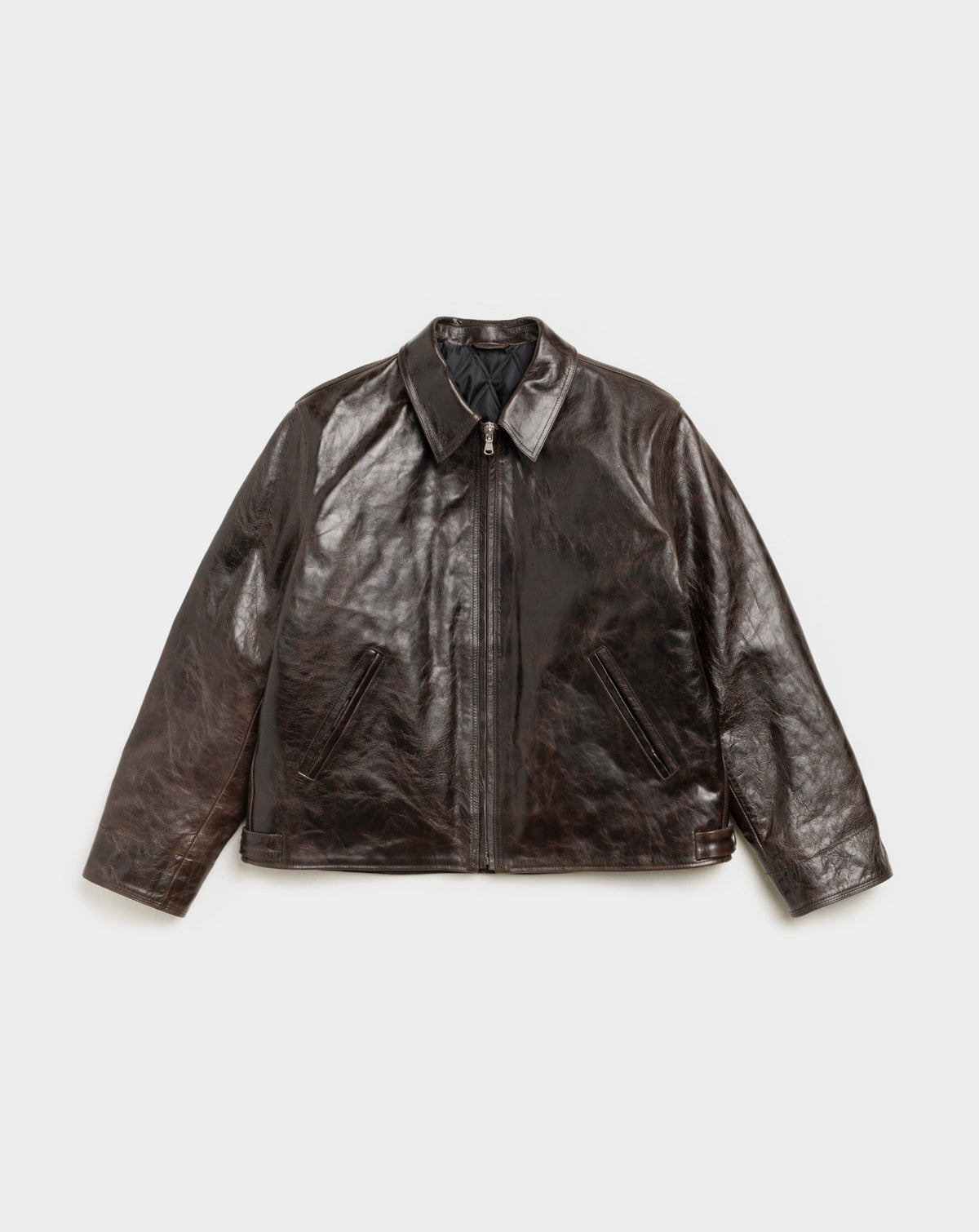 Leather Garage Jacket