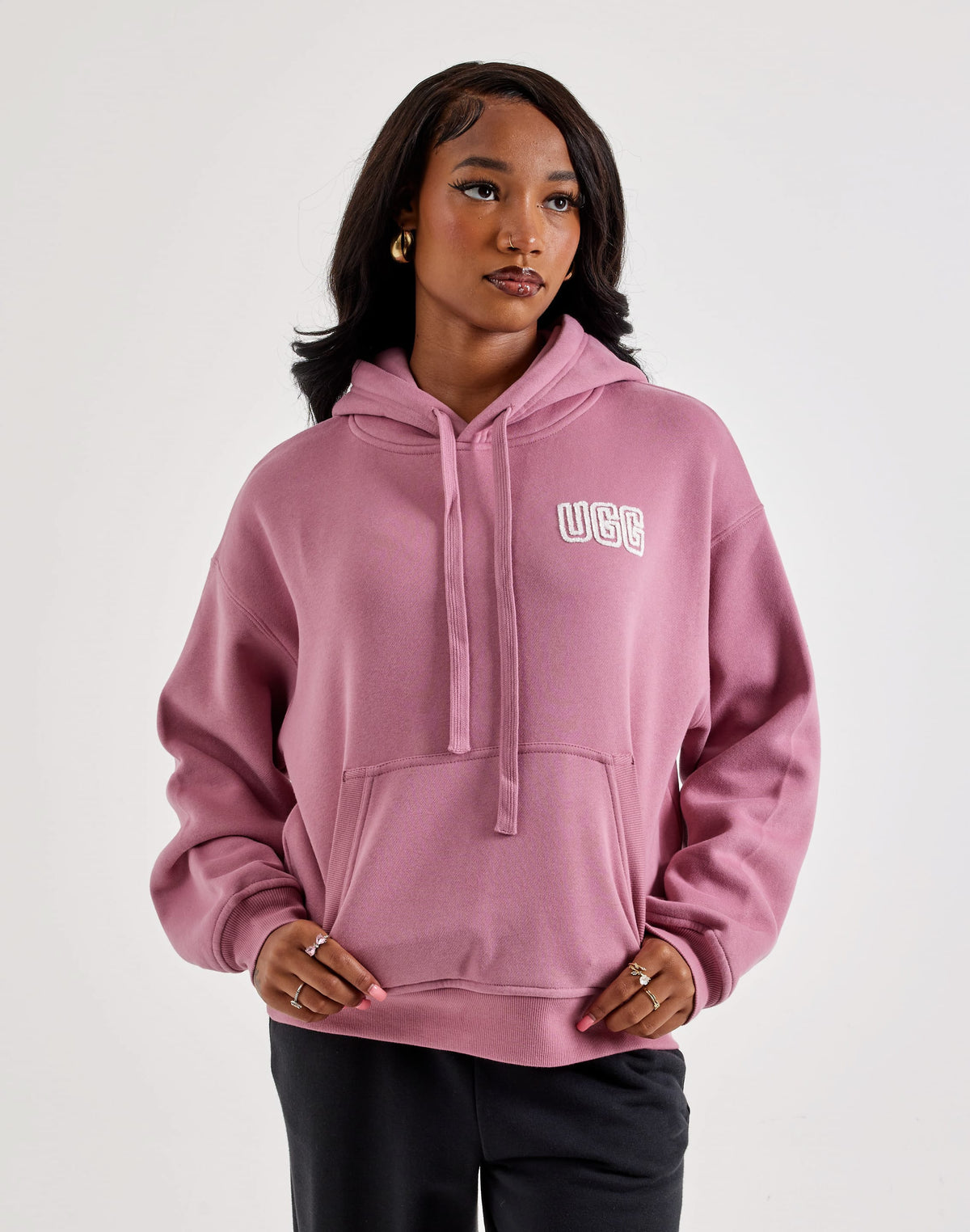 UGG Logo Fleece Hoodie