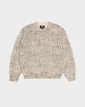 Mesh Print Sweater