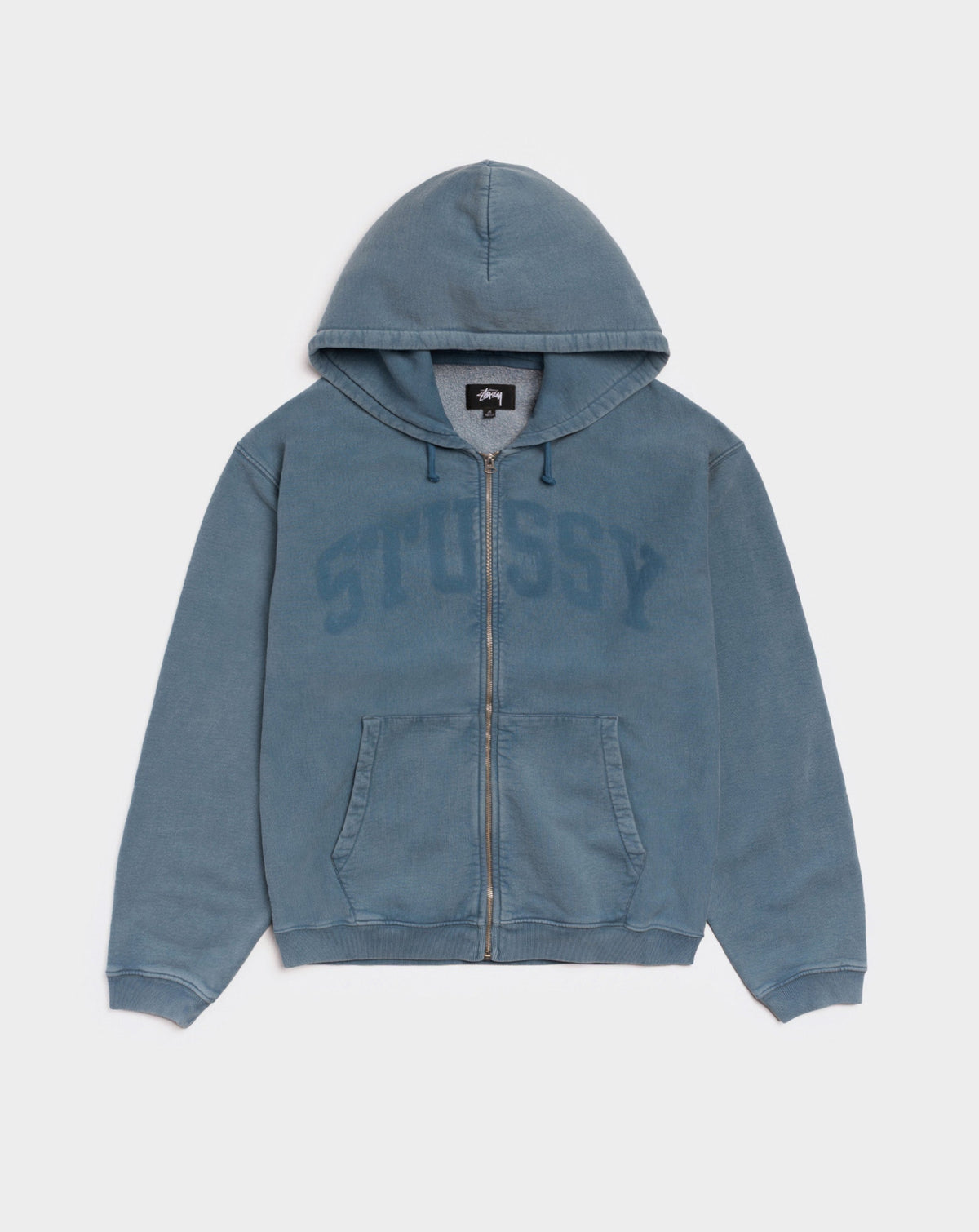 Faded Graphic Zip Hoodie