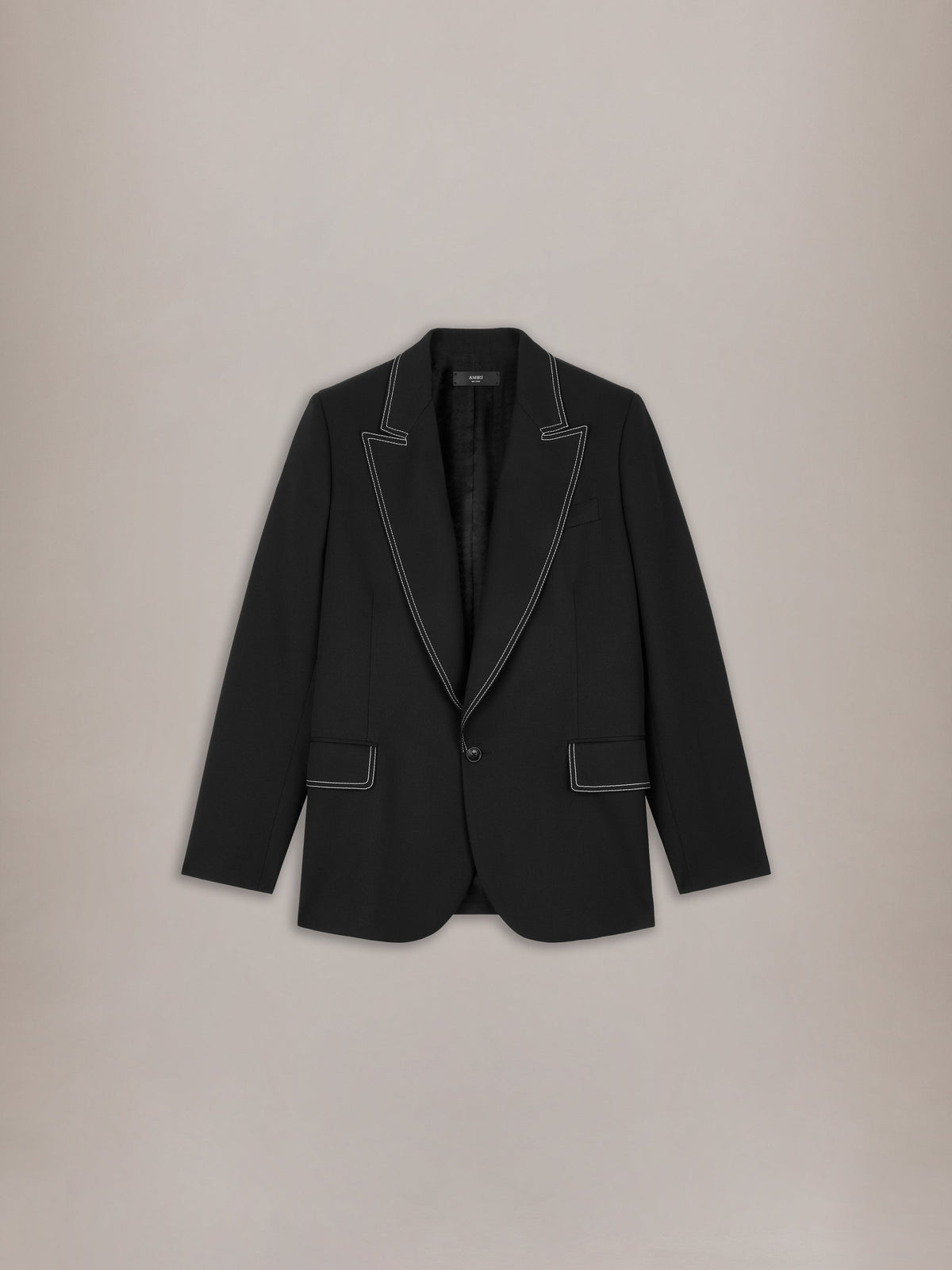 WESTERN SINGLE BREASTED BLAZER - Black