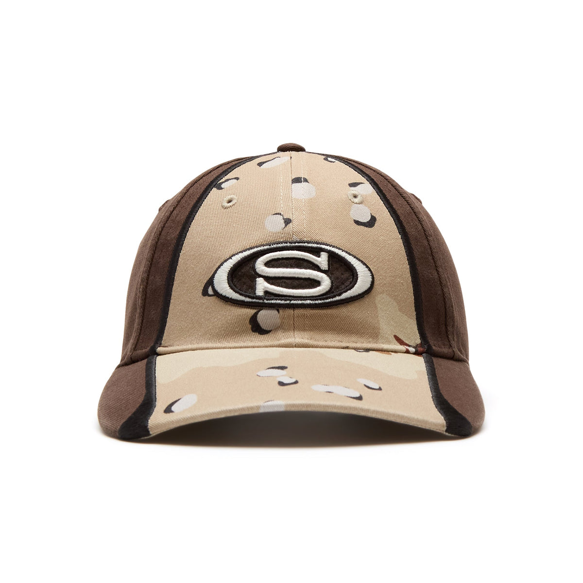 Stussy Lp S Oval Strapback Cap (Desert Camo)