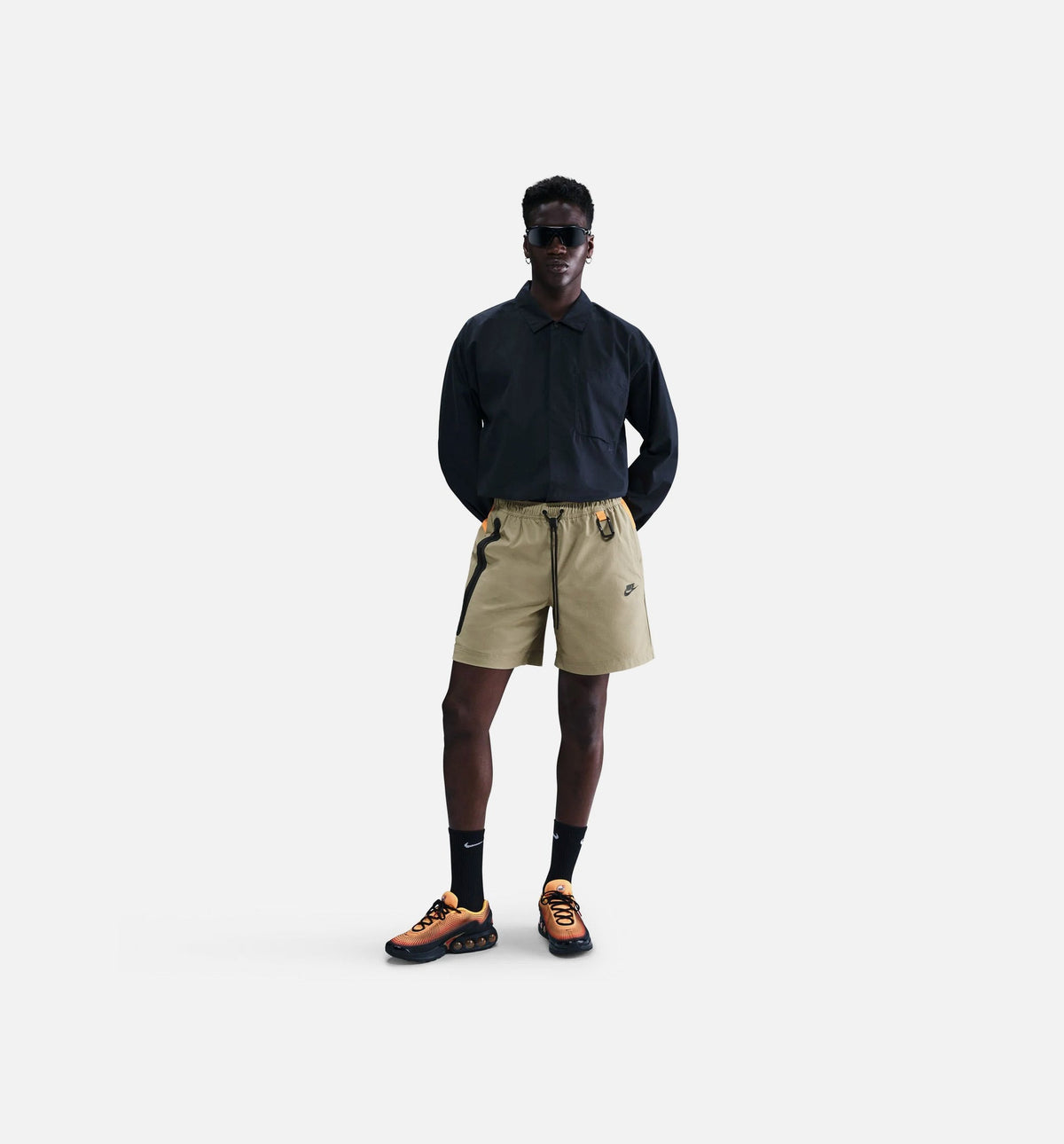 Tech Woven Trek Mens Short - Neutral Olive/Sundial