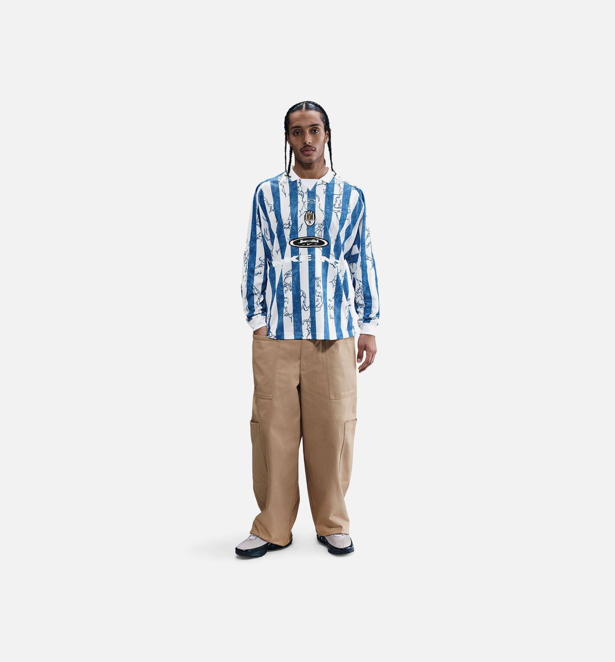 NSW Air Mens Long Sleeve Jersey - Blue/White
