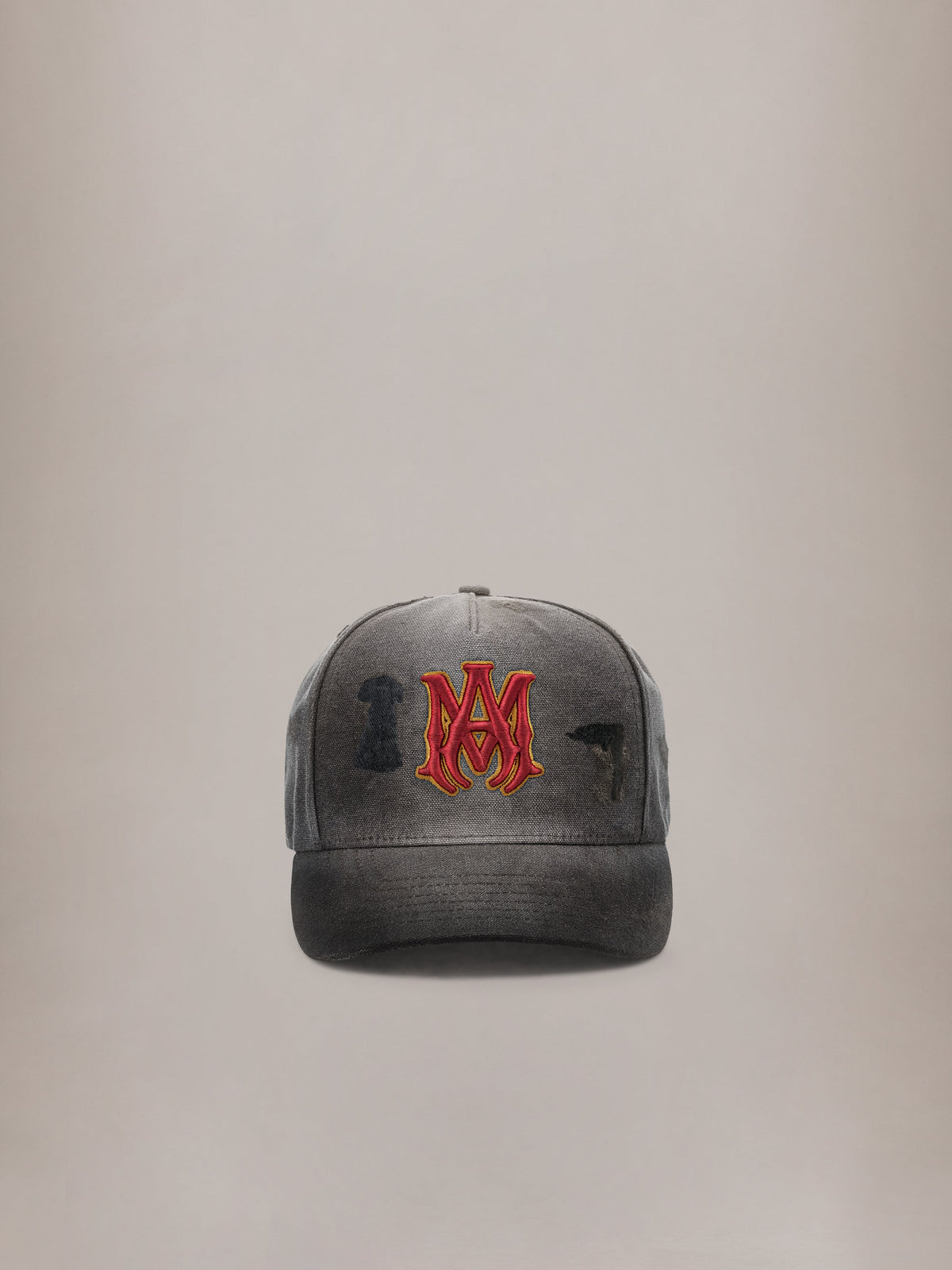 MA OUTLINE CANVAS HAT - Black