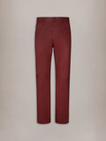 VINTAGE CUT LEATHER PANT - Brick