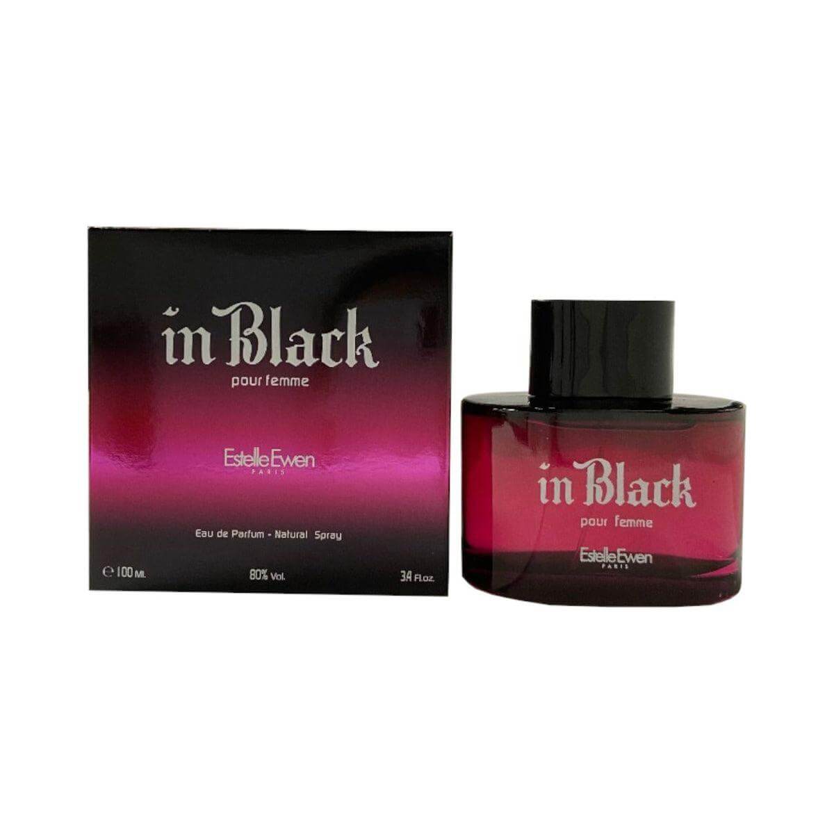 In Black by Estelle Ewen perfume for women EDP 3.3 / 3.4 oz New In Box