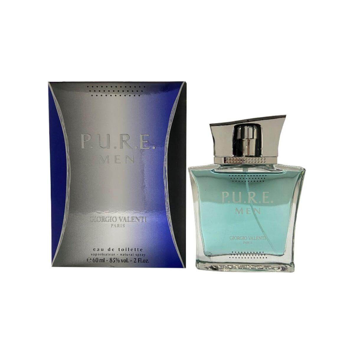 P.U.R.E. Men by Giorgio Valenti cologne for men EDT 2 / 2.0 oz New In Box