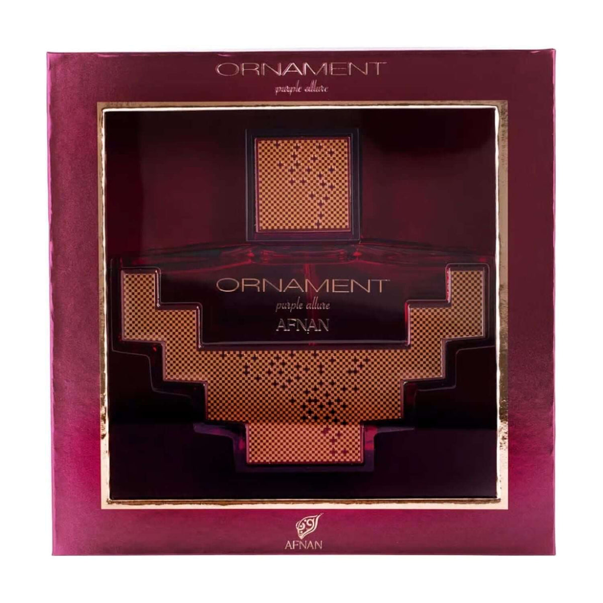 Ornament Purple Allure by Afnan  3.3 / 3.4 oz EDP Perfume for Women New In Box