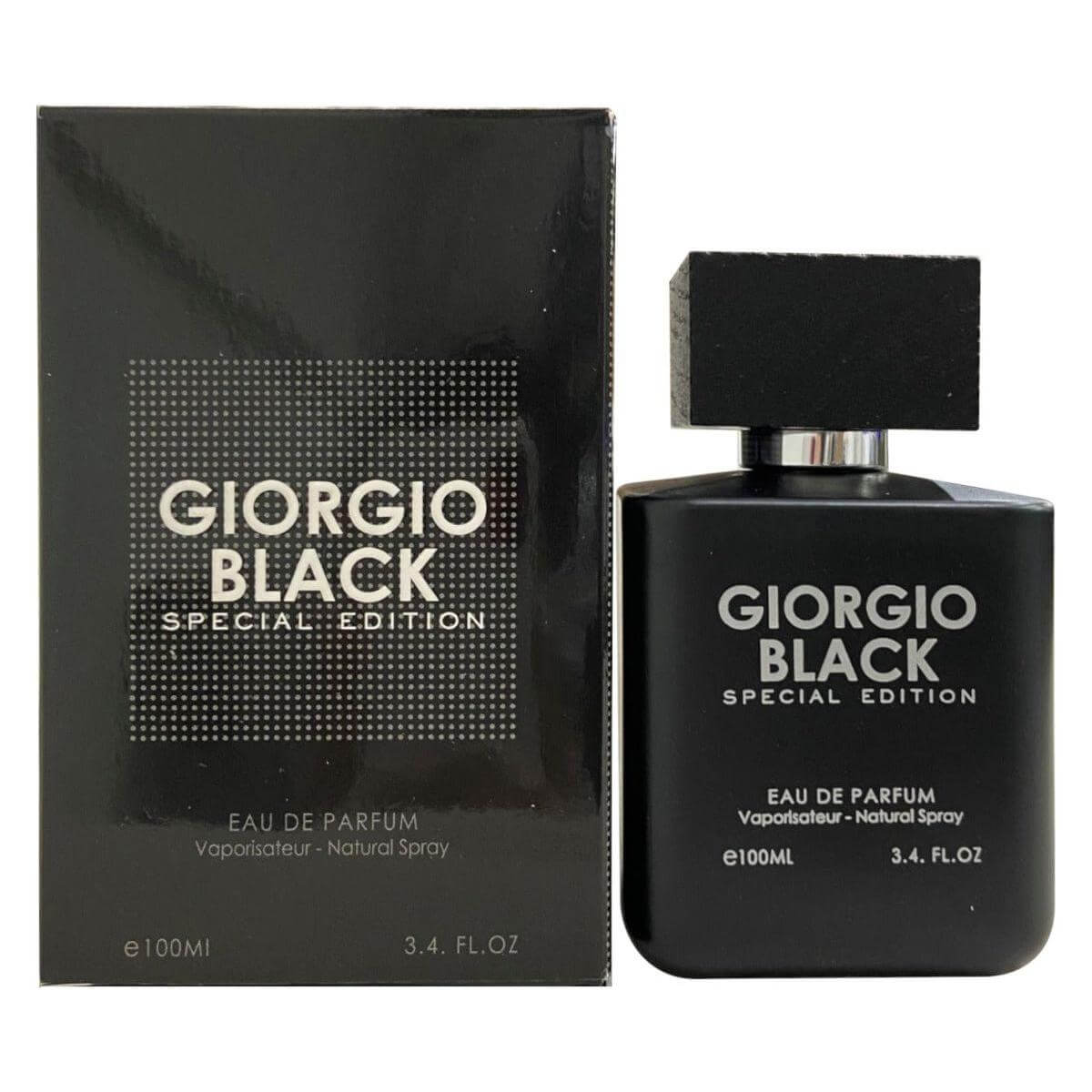 Giorgio Black by Giorgio Group cologne for men EDP 3.3 / 3.4 oz New in Box