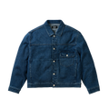 STITCH DENIM JACKET MID INDIGO