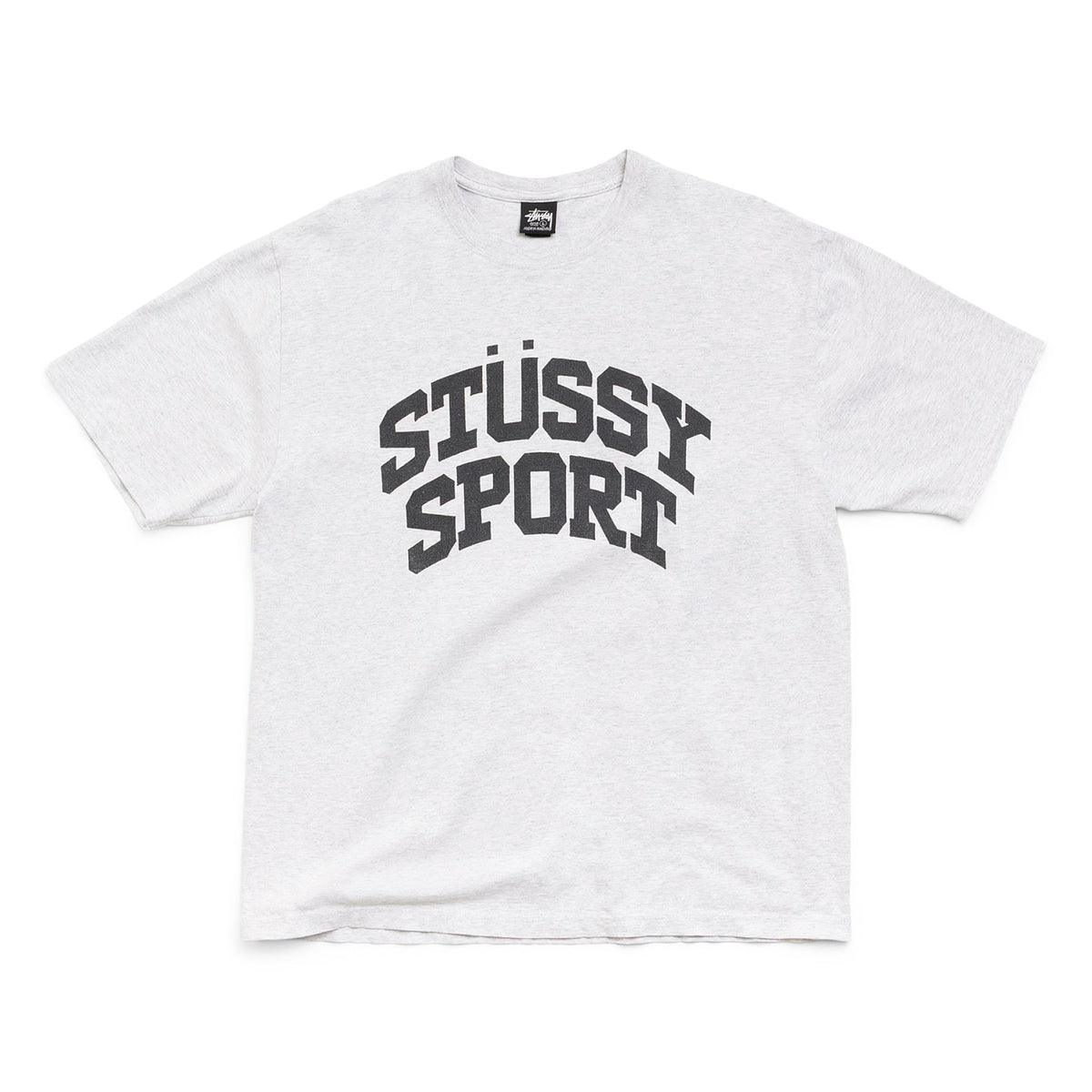 Stussy Block Sport Tee (Ash Heather)