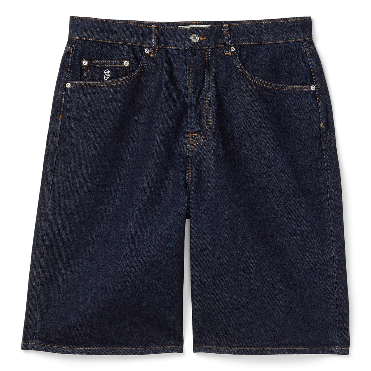 Stussy Big Ol Shorts Denim (Rinsed Indigo)