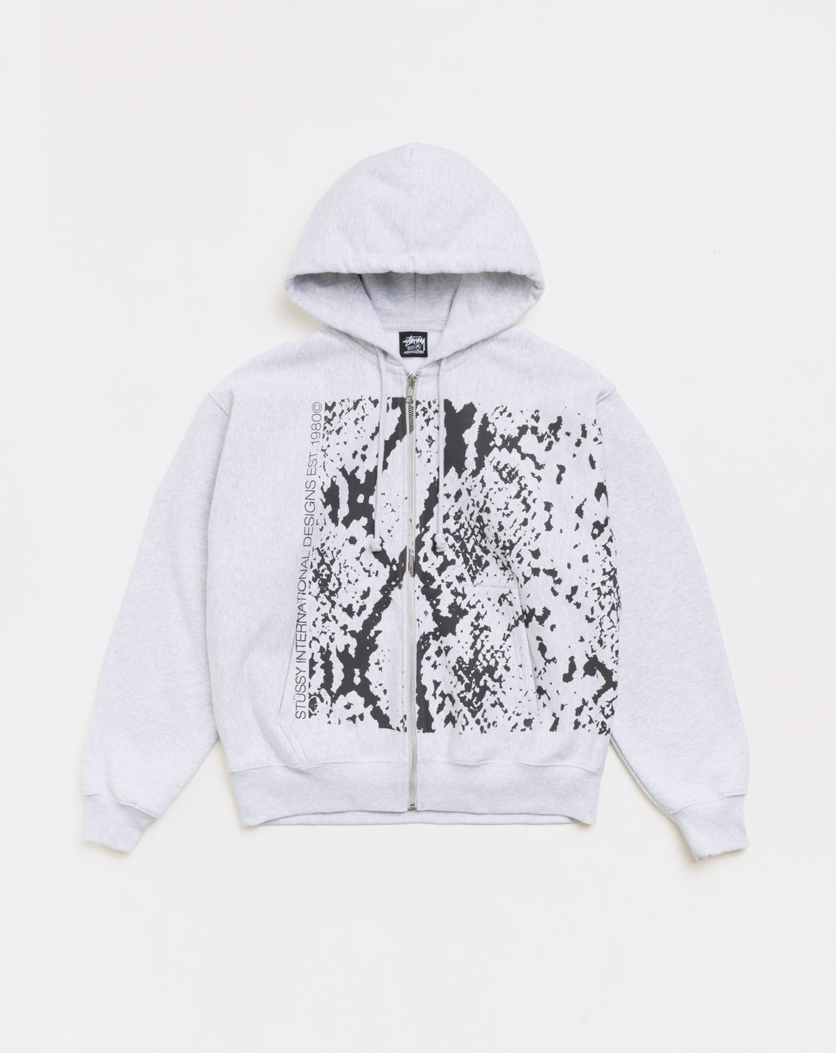 Snakeskin Zip Hoodie