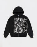 Snakeskin Zip Hoodie