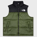 1996 Retro Nuptse Vest - Woodland Green