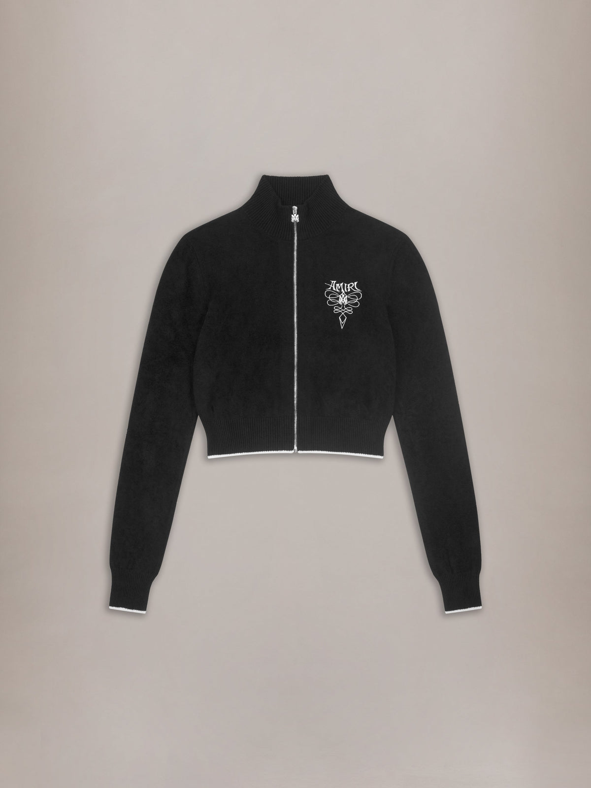 WOMEN - WOMEN'S COLLEGIATE VELVET TRACK JACKET - Black