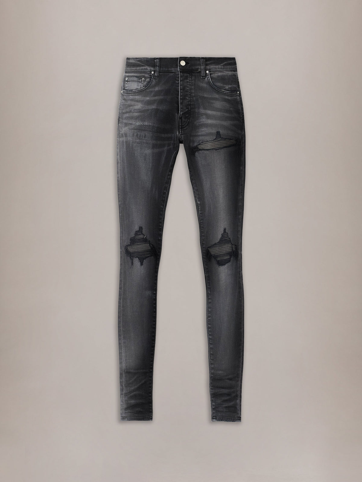 WAXED MX1 JEAN - Waxed Charcoal