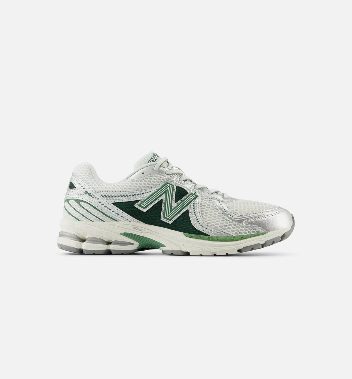 860 v2 Mallard Green Mens Lifestyle Shoe - Mallard Green/Sea Salt