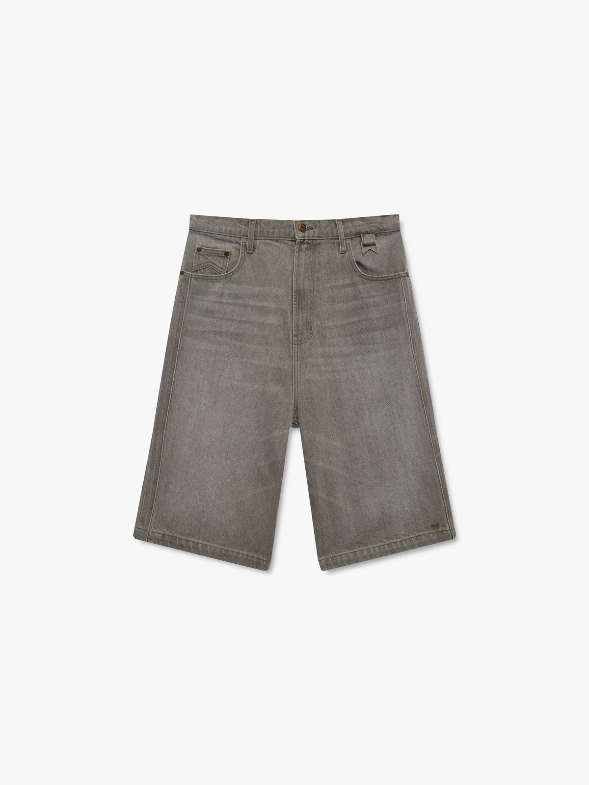 BAGGY TRAXEDO DENIM SHORT