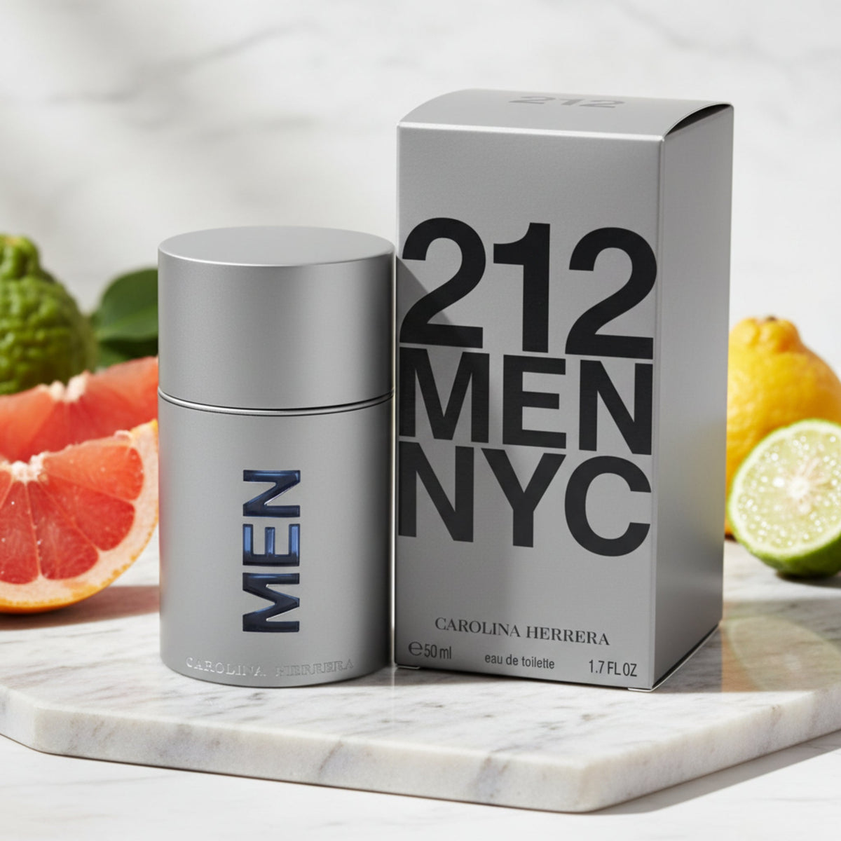 212 MEN NYC by Carolina Herrera Cologne EDT 1.7 oz New in Box
