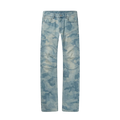 Blue Camo Moto Denim